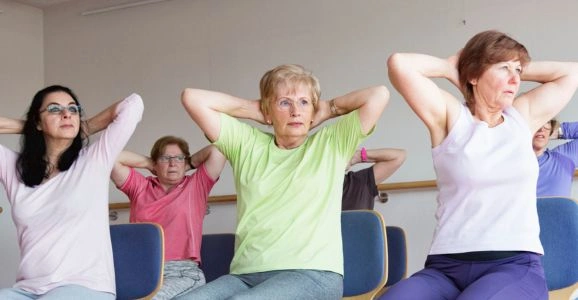 Chair-Based Exercise – Sit, Stretch & Smile!
