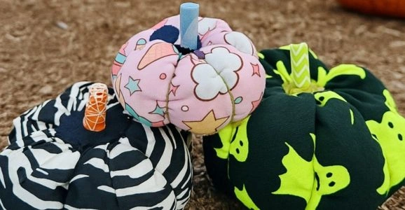Fabric Pumpkins: Children's Craft Workshop